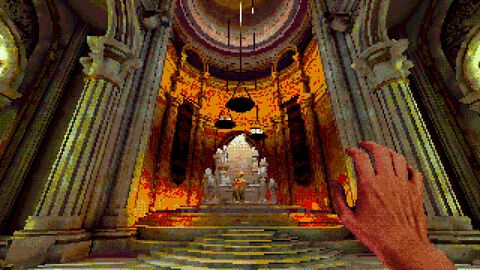 『Eclipsium』ローポリ風ビジュアルが目を惹くサイコロジカルホラーがSteamでリリース。淡い光を放つ“彼女”を頼りに奇妙な世界を探索