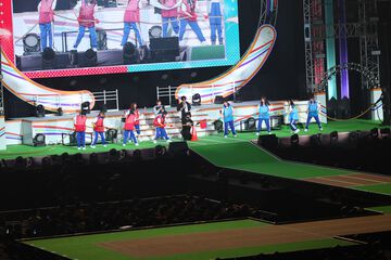 『学マス』クラス対抗初星大運動会1日目リポート。メンバーどうしが白熱する運動会から、アイドルの魅力が詰まった朗読劇に、ライブパートも楽しめるボリューム満点のイベントに