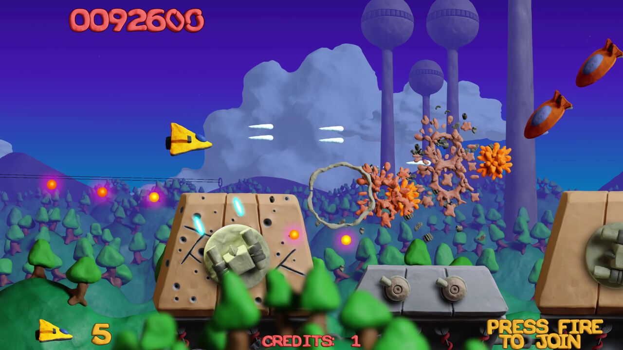 『Platypus Reclayed』伝説の“クレイアニメシューティング”のリメイク版が発売。オリジナル版の魅力を受け継ぎつつ、新規コンテンツも多数実装