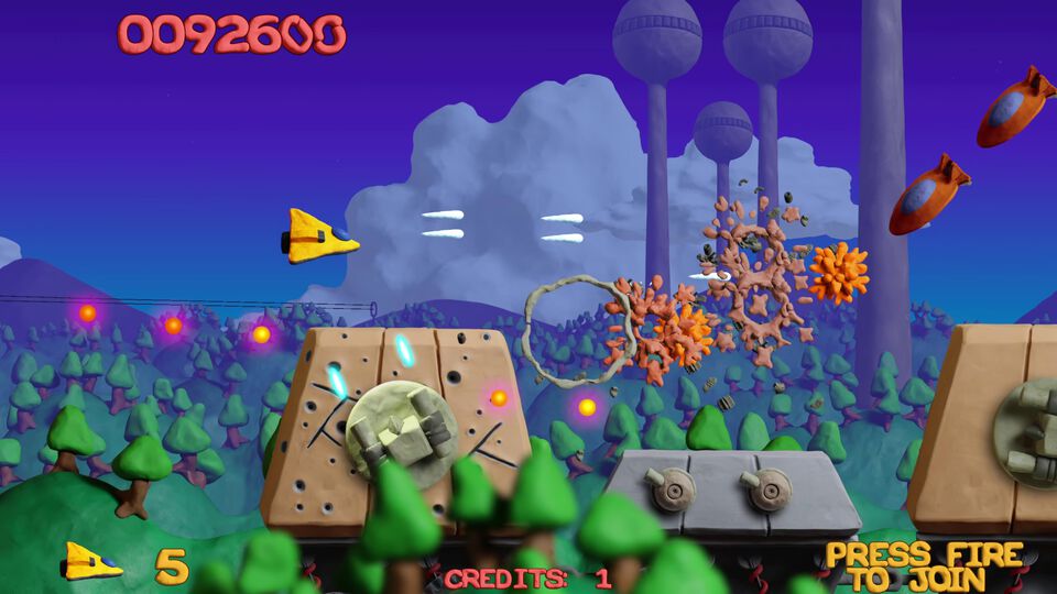 『Platypus Reclayed』伝説の“クレイアニメシューティング”のリメイク版が発売。オリジナル版の魅力を受け継ぎつつ、新規コンテンツも多数実装