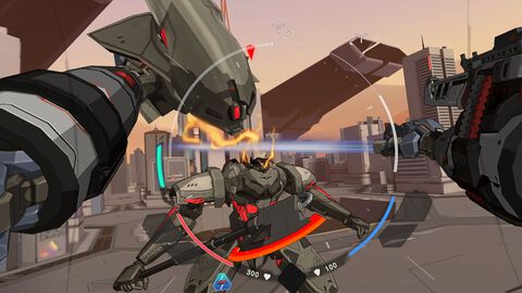 『メカフォース』非VR版がSteam向けに2025年内発売。コックピット視点で巨大ロボを操縦するVRロボットアクションがVRなしでも遊べるように。TGS2025にも試遊出展