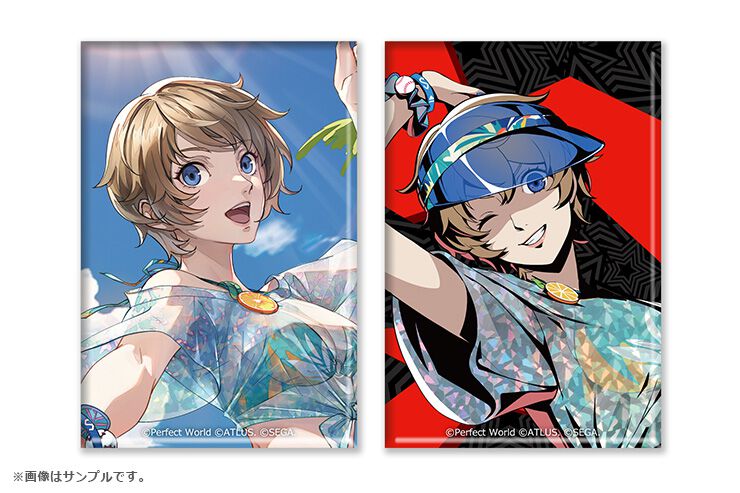 P5X』夏らしい姿の素羽と朋子のグッズが予約受付中。アクスタや