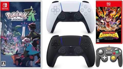 【Amazonタイムセール】『ポケモンレジェンズZ-A』が14％オフ、『ドンキーコング バナンザ』やDualSenseコントローラーが16％オフ