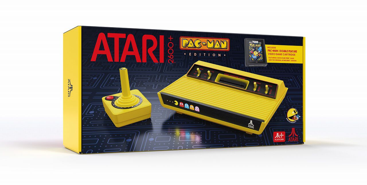 Plug & Play TV Games Atari 2600 未開封品 ATARI 2600＋ パックマンエディション』が発売決定。『PAC-MAN 7800
