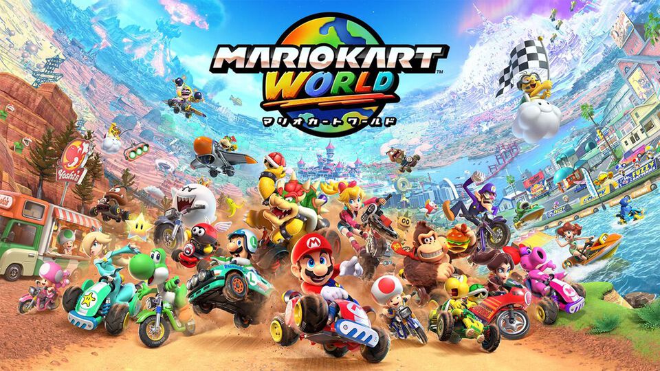 『マリオカート ワールド』VSレースで周回制コースが選択肢に出る頻度増加。フリーランのUFO遭遇率がUP、最新アプデが配信