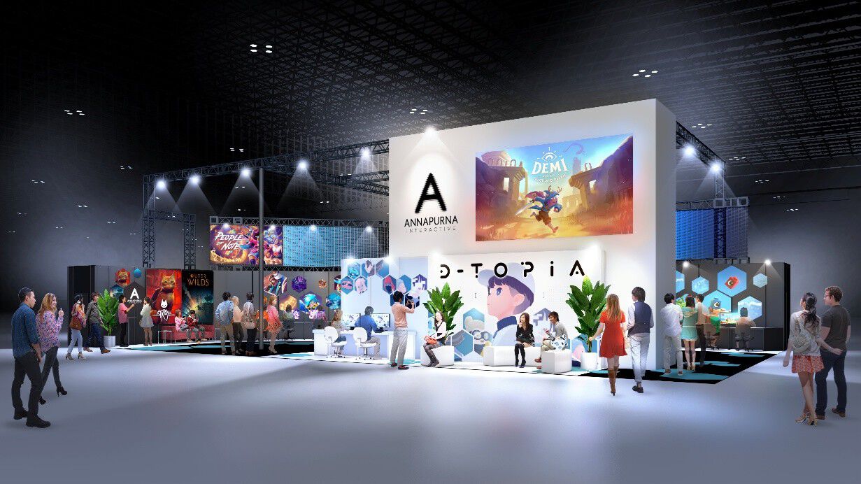 Annapurna Interactiveが東京ゲームショウに出展『D-topia』『LEGO Voyagers』など4タイトルが試遊可能。かわいいオリジナルうちわをプレゼント！