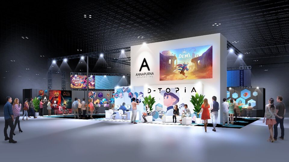 Annapurna Interactiveが東京ゲームショウに出展『D-topia』『LEGO Voyagers』など4タイトルが試遊可能。かわいいオリジナルうちわをプレゼント！