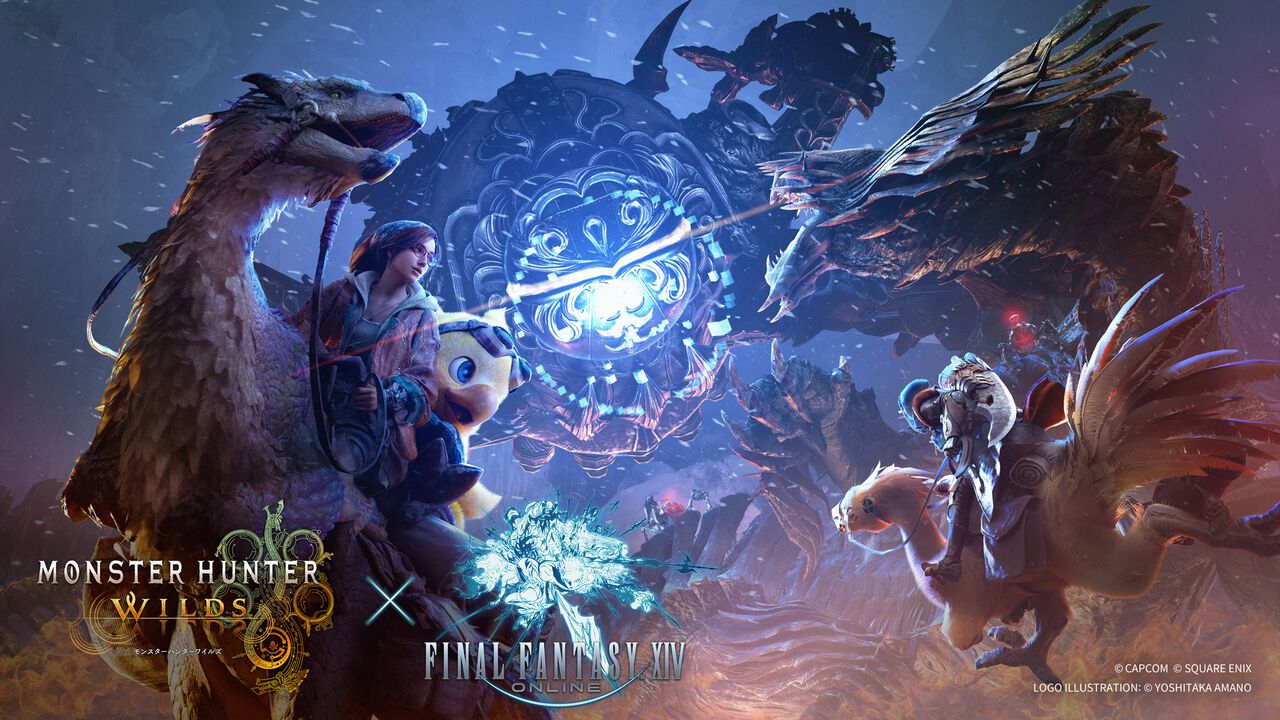 『モンハンワイルズ』×『FF14』コラボは9月29日よりスタート。暗黒騎士とピクトマンサーで狩りに挑む!【TGS2025 カプコンオンラインプログラム】