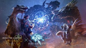 『モンハンワイルズ』×『FF14』コラボは9月29日よりスタート。暗黒騎士とピクトマンサーで狩りに挑む！【TGS2025 カプコンオンラインプログラム】