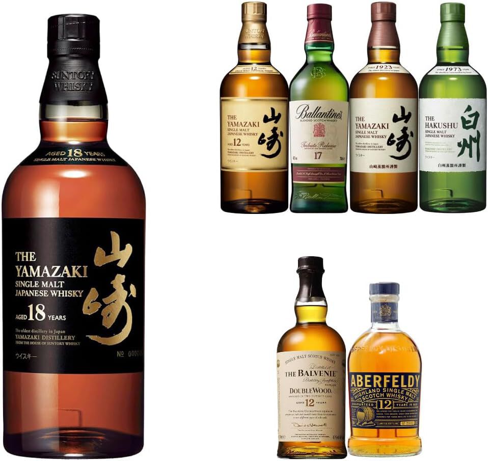 6,980円で山崎18年、山崎12年、バランタイン17年トリビュートリリース