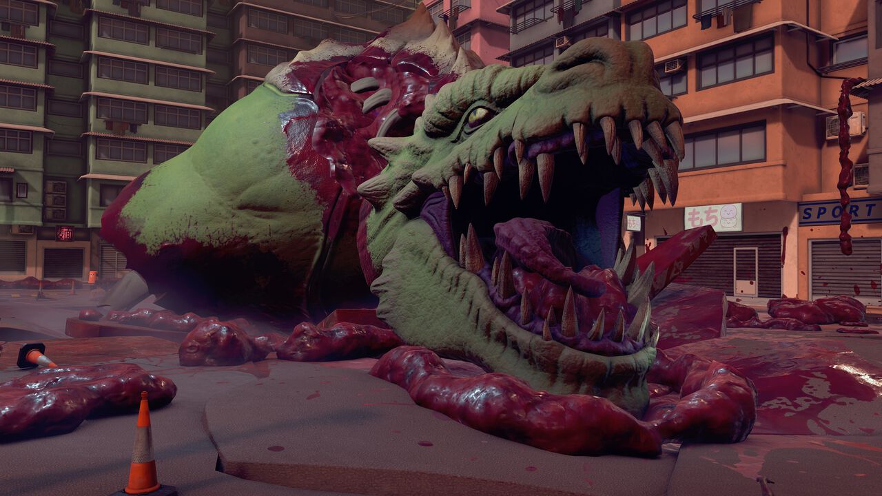 『怪獣クリーナー』巨大怪獣の死骸お掃除シム。放射能漏出、爆発する臓器など危険に満ちた巨体を片付ける。何かあってもクローンが作業再開