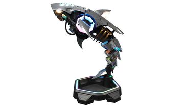 サメ型PCケース“Shark X”が販売中。メカなシャークが深海を泳ぐように空間を照らすRGBライト＆発光塗料がクール