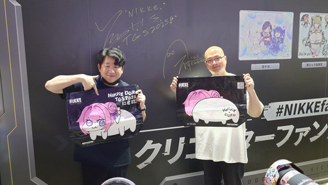 【NIKKE】シナリオ長（マリアンを泣かせた男）が日本初登壇。「3周年記念イベントや、さらに“その先の展開”も楽しみにしていただきたい」【TGS2025】