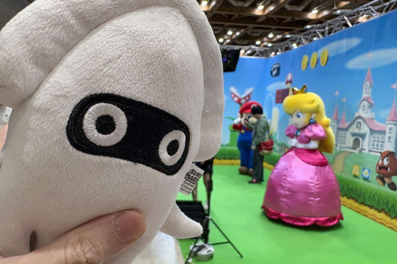 『スーパーマリオ』のゲッソーとぬい撮りをしたかったので、しました【Nintendo Live 2025】