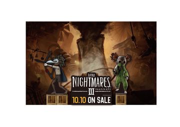 『リトルナイトメア3』無料の発売記念イベントが10月10日開催。主人公たちのフォトスポット設置、シリーズグッズの販売など実施