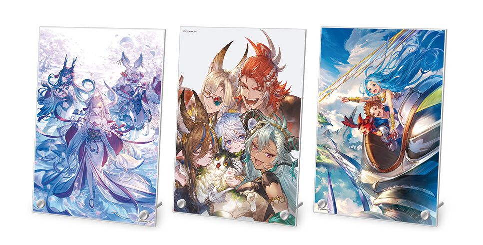 週刊ファミ通『グラブル』限定版（11月27日発売号）が発売決定。9～11周年記念号の表紙イラストのアクリルパネルが付属