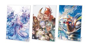 週刊ファミ通『グラブル』限定版（11月27日発売号）が発売決定。9～11周年記念号の表紙イラストのアクリルパネルが付属