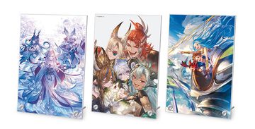週刊ファミ通『グラブル』限定版（11月27日発売号）が発売決定。9～11周年記念号の表紙イラストのアクリルパネルが付属