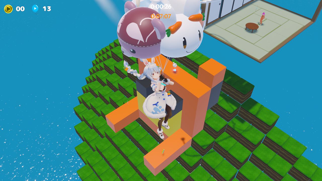 『はねホロ！』ホロライブメンバーがゴールを目指すジャンプアクションの無料配信が決定。“超豪華DLC”を購入すれば操作キャラやAENBIEN（あえんびえん）を含む新たな難易度が追加
