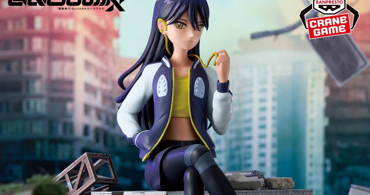 ガンダム ジークアクス』ニャアンが私服姿でフィギュア化。棚などに