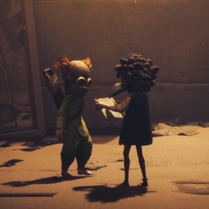 『リトルナイトメア3』を親子で協力プレイ。2人の主人公がおぞましい世界からの脱出を目指す【電撃インディー#1150】