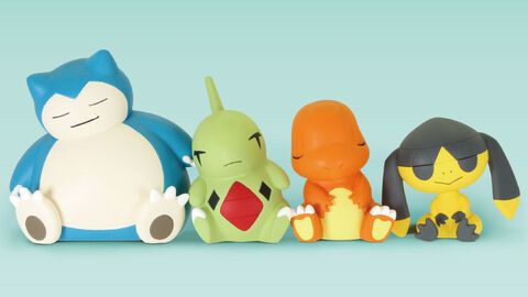 『ポケモン』カビゴン、ヨーギラス、ヒトカゲ、エリキテルが並べてかわいい“肩ズンFig.”に登場。カビゴンは約5.5cmでポケモン肩ズン史上最大サイズ！