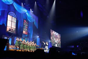 『アイマス ミリオンライブ！』12thライブ“DAY2 Let’s Sing!”リポート。ソロ新曲『Enjoy＆Feel』も披露された桜守歌織の“音楽教室”は、まさに“音を楽しむ”華やかなステージに