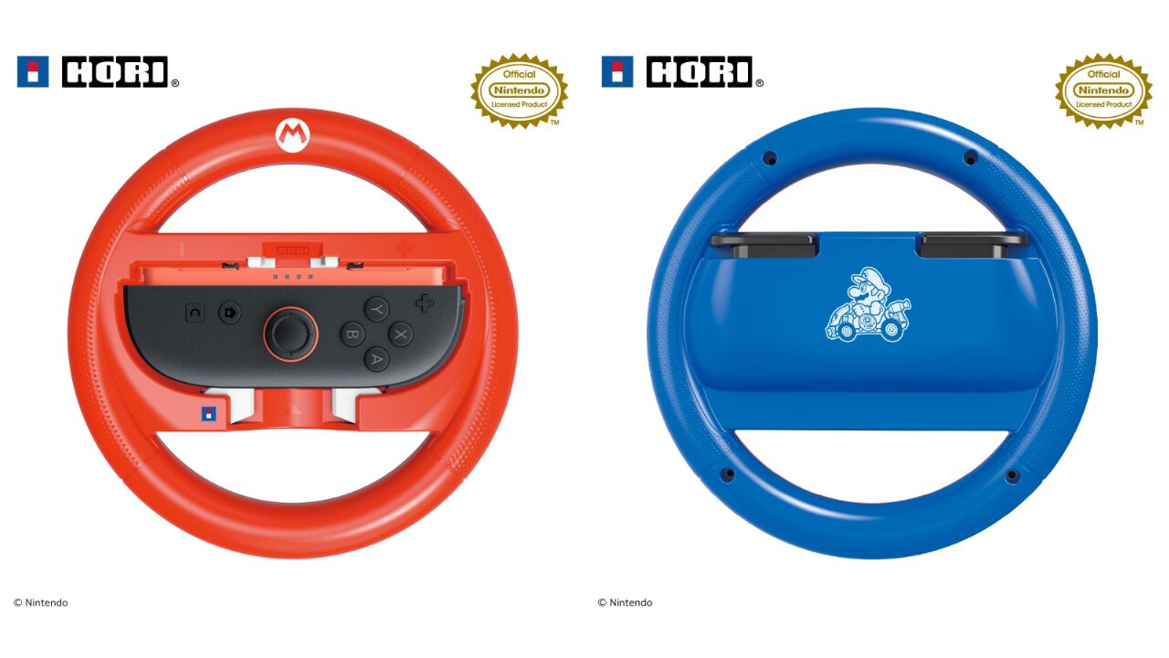 マリオカート ワールド』をドライブ感覚で楽しめるハンドル