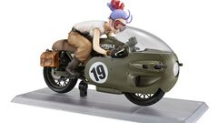 『ドラゴンボール』ブルマとバイクのイラストを立体化したフィギュアが10年ぶりに復刻。“デスクトップリアルマッコイ 『ドラゴンボール』 03 ブルマ”が予約受付中