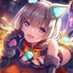 『ヘブバン』ハロウィンスタイルの國見タマはキョンシー、水瀬すももは黒猫に仮装にゃ。敵の全能力を最大100下げる新デバフ“霊符”も実装【10/16生放送まとめ】