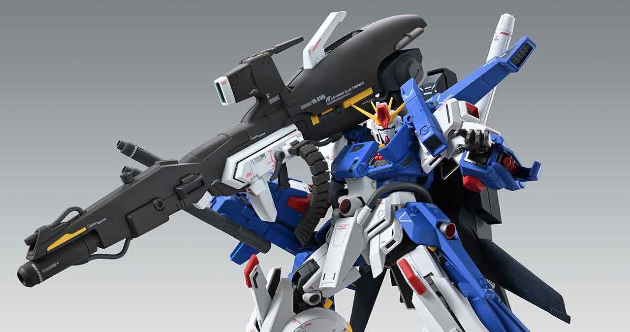 ガンプラ『MG 1/100 フルアーマーZZガンダム Ver.Ka』の商品画像が初 