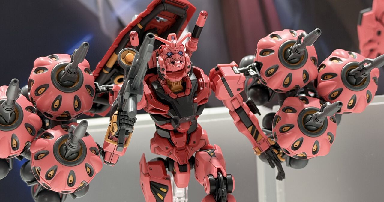 未組立HGガンプラセット 4点+赤いガンダムビット HG 赤いガンダム HG 赤いガンダム ビットのみ4個分セット 1/144