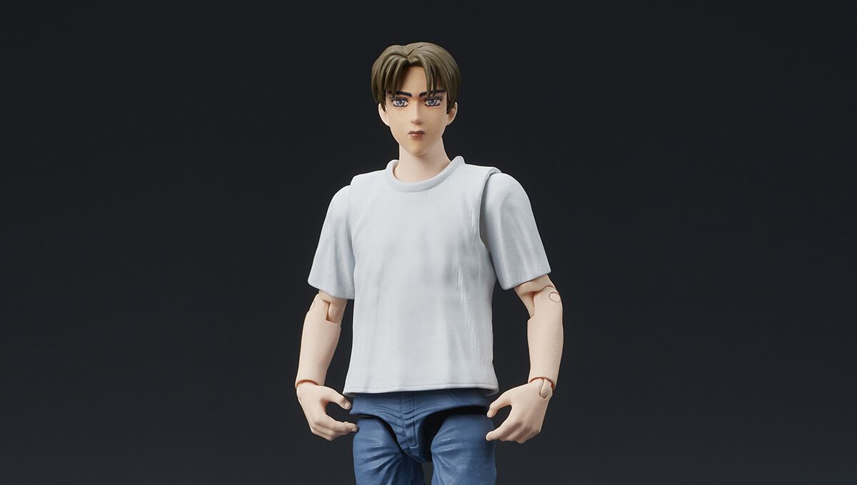 頭文字D』藤原拓海が約1/24スケールの可動フィギュアに。手のひら