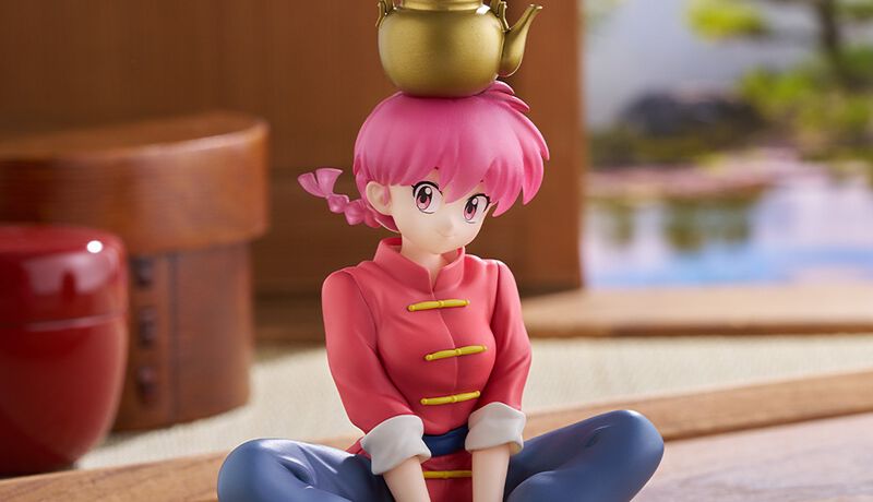 らんま1/2』らんまがぬーストフィギュアに初登場。頭にやかんを乗せた
