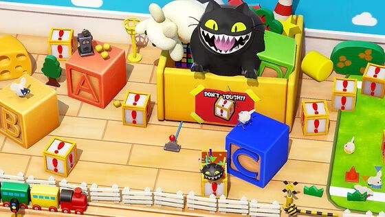 『Little Cheese Works』ネコに見つからずにチーズをゴールまで運ぶ協力型アクションの無料体験版が配信。ネズミたちはミスすると給料がなくなるブラック企業勤め
