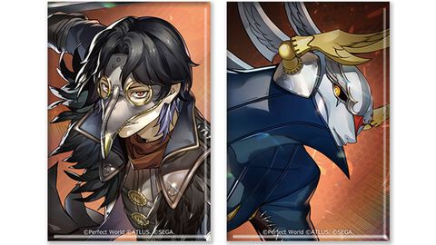 『ペルソナ5X』北里基良（メッサー）のグッズが登場。ハルピュイアと写る姿がかっこいいアクスタ、アクキー、缶バッジが予約開始【P5X】