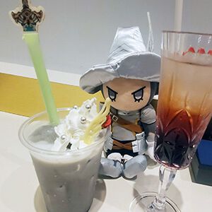 【今宵、この命が露と消えようとも…】『FF9』コラボカフェでスタイナーとベアトリクスを並べてきた