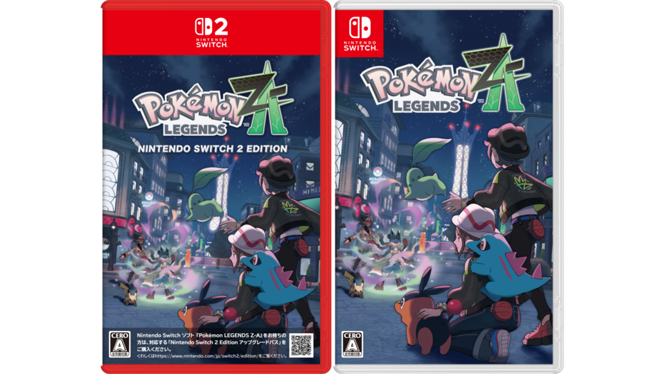 『ポケモンレジェンズZ-A』初週の世界販売本数が580万本突破。約半数がSwitch2でプレイ。ミアレシティで起こるさまざまな出来事や事件に挑むアクションRPG