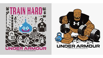 『ドラクエ』スライムやゴーレムたちといっしょに体を鍛えてレベルアップ！ アンダーアーマーとのコラボアイテム4種が11月7日発売