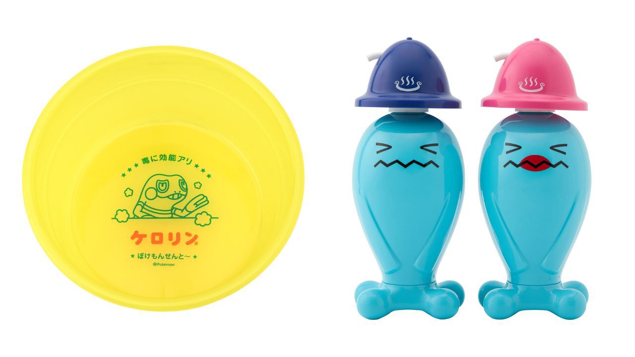 ポケモン』グレッグルのケロリン桶やソーナンスのシャンプー
