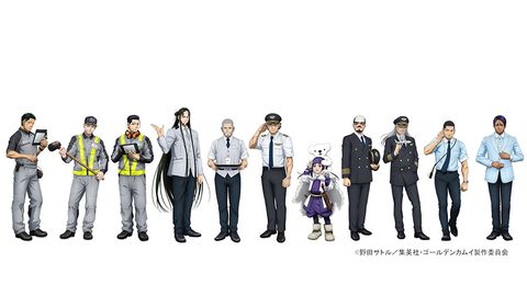 『ゴールデンカムイ』が“北海道の翼”エア・ドゥとコラボ。描き下ろしイラスト使用のグッズ販売や旅客機11機の搭乗ドアへのデカール貼付などを実施