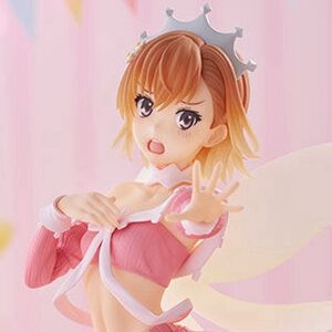 『とある科学の超電磁砲』御坂美琴があの大胆コスプレ衣装でフィギュア化。照れた表情やハートの台座もかわいい