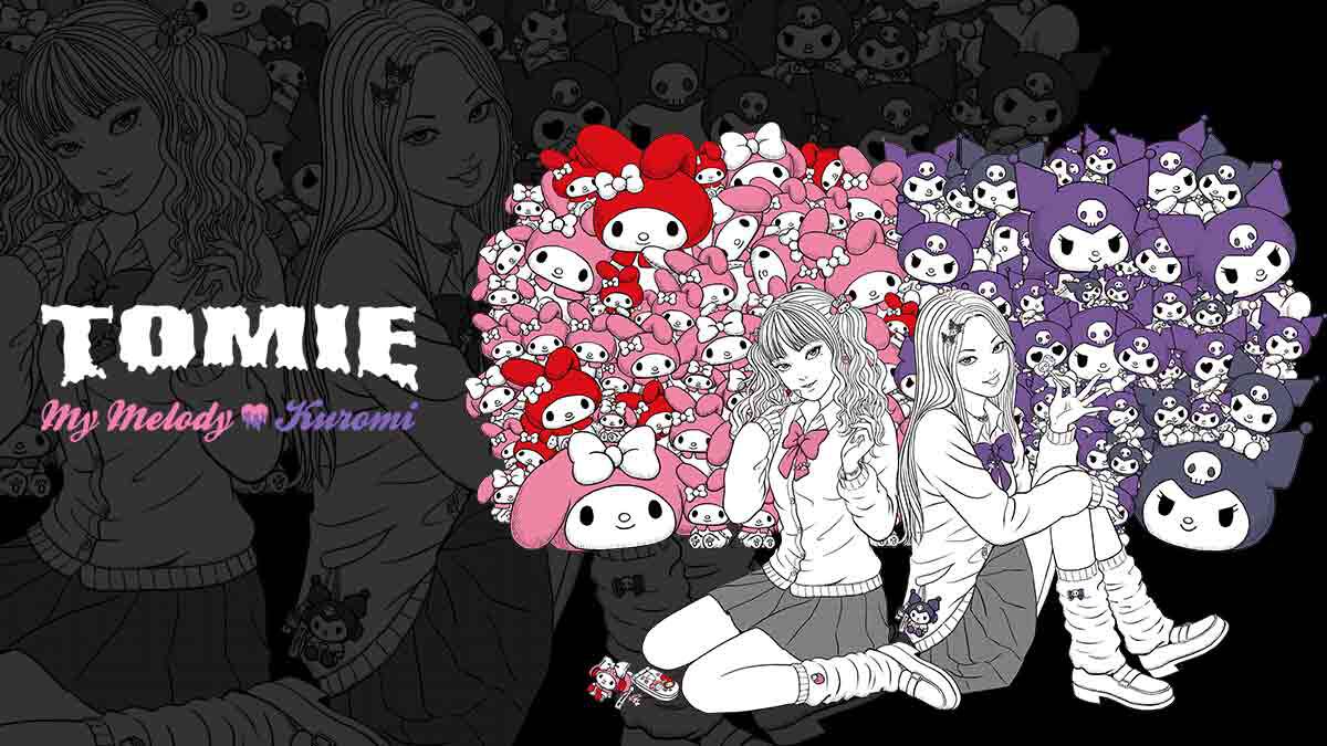 伊藤潤二×サンリオ】異色コラボ再び。妖艶な着物富江、ギャル