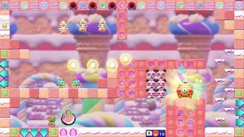 『バブルボブル シュガーダンジョン』Steam版が予約開始。家庭用版『バブルシンフォニー』も同時収録。ステージが毎回変化するおかしなダンジョンへ挑む