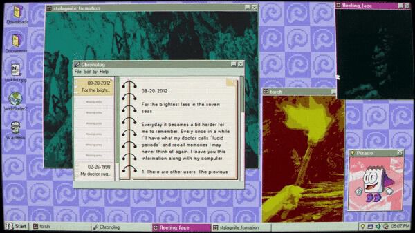 『Desktop Explorer』レトロPCに残されたデータから行方不明者の手がかりを追え。壊れたアプリやファイルから真実を探し出すホラーミステリーのデモ版が配信