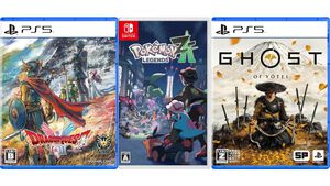 【Amazonタイムセール】『ポケモンレジェンズZ-A』13%オフ、『ゴースト・オブ・ヨウテイ』18%オフ、『ドラクエ1＆2リメイク』15%オフ