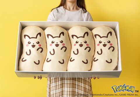 「ピカチュウ東京ばな奈」のでっかい4個入りクッションが当たる！ プレゼントキャンペーン第2弾がX（Twitter）で11月7日より開催