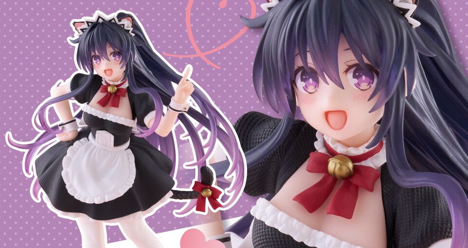 デート・ア・ライブ』夜刀神十香が猫耳メイド姿でフィギュア化 