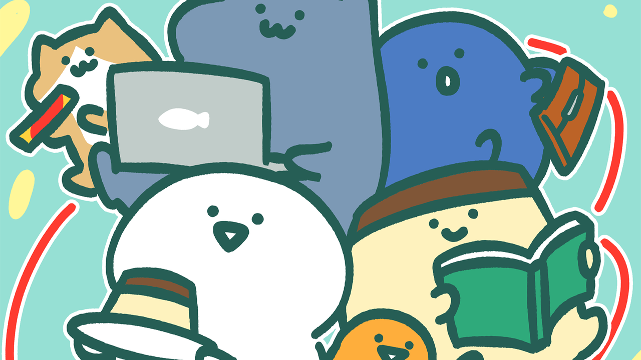 『お文具といっしょ』作者・お文具氏が描いた『お文具といっしょ ユルっとポチっと遊びましょ』発売記念スペシャルイラストを公開！