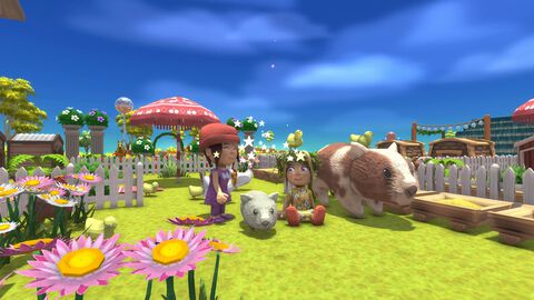 『ディンカム』Switch版が本日（11/6）発売。自然あふれる未開の島で暮らすスローライフゲームが携帯モードとテレビモードの両方で楽しめる